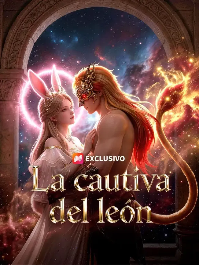 La cautiva del león — póster