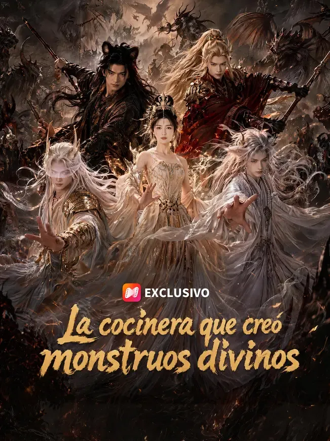 La cocinera que creó monstruos divinos — póster