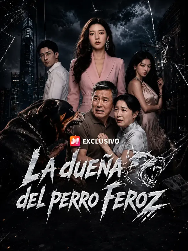 La dueña del perro feroz — póster