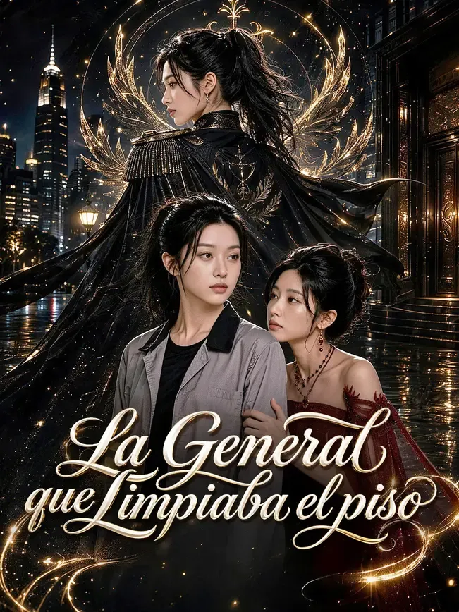 La general que limpiaba el piso — póster