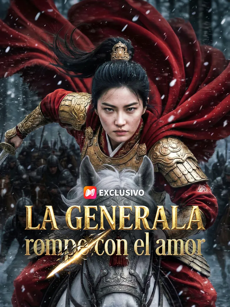 La generala rompe con el amor — póster