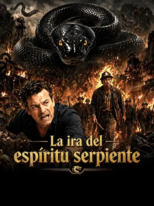 La ira del espíritu serpiente — póster