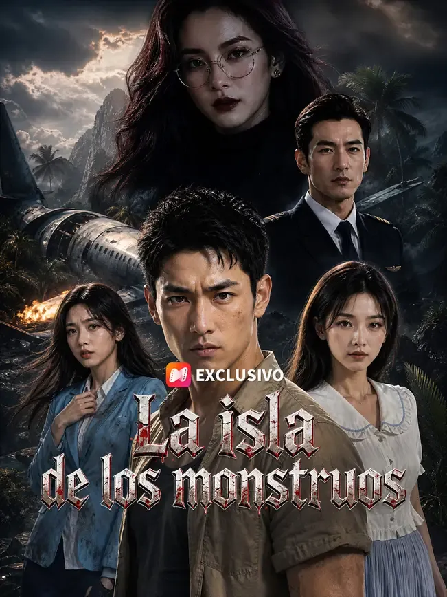 La isla de los monstruos — póster