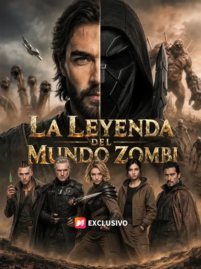 La leyenda del mundo zombi — póster