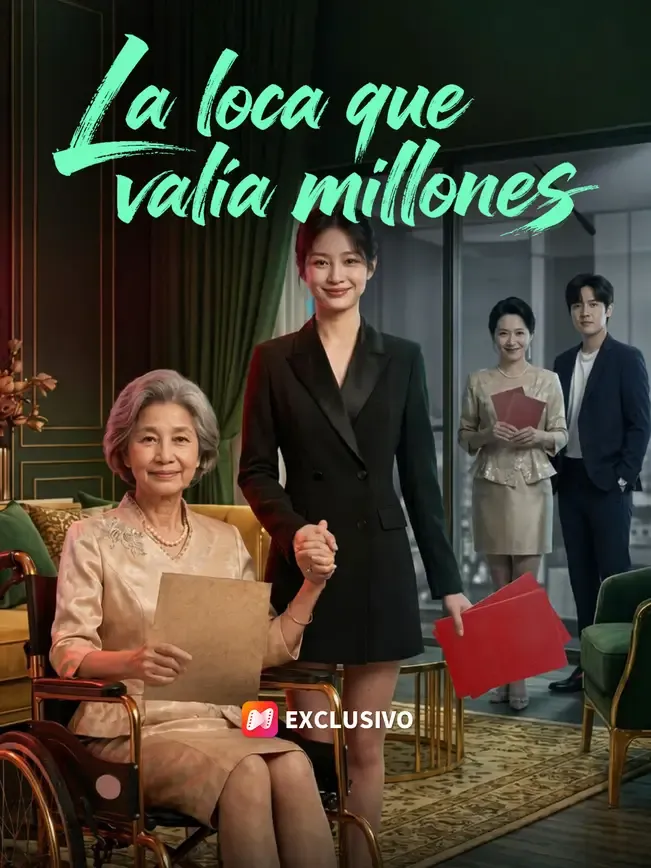La loca que valía millones — póster
