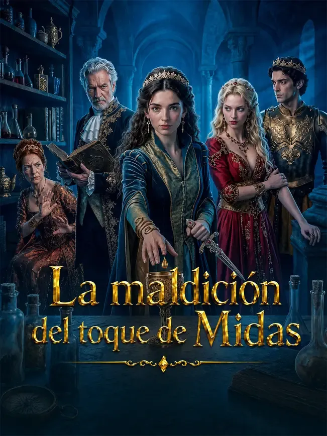 La maldición del toque de Midas — póster