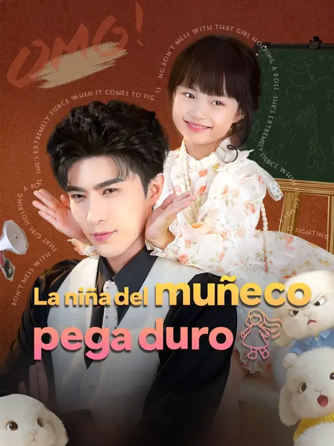 La niña del muñeco pega duro