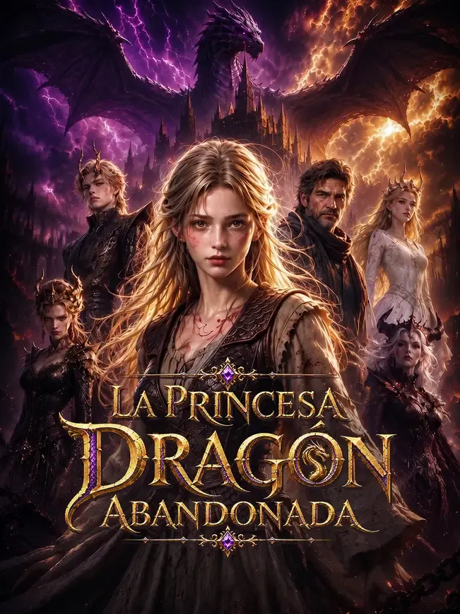 La princesa dragón abandonada — póster