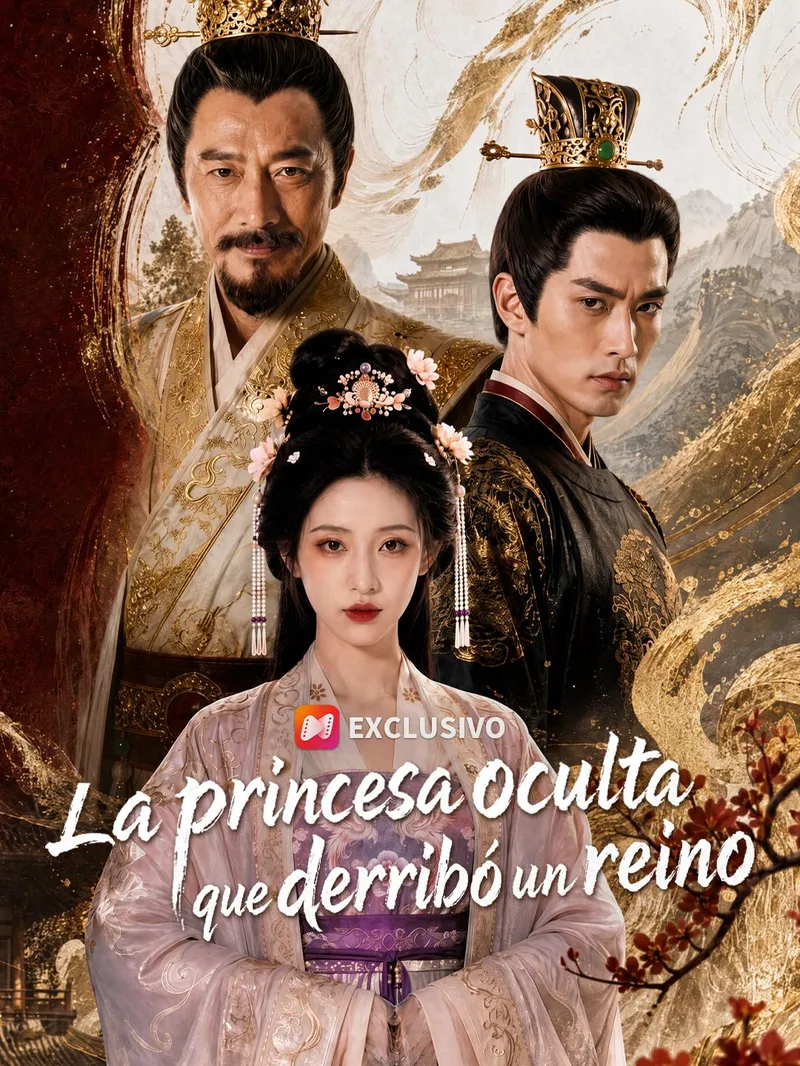 La princesa oculta que derribó un reino — póster