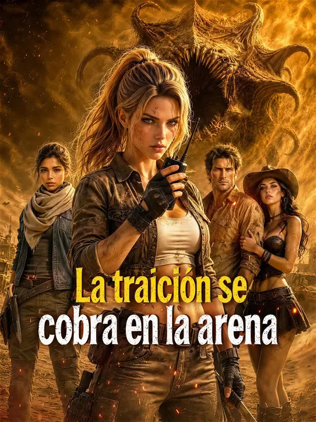 La traición se cobra en la arena — póster