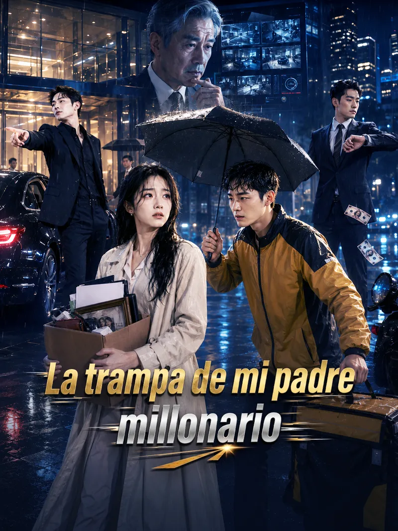 La trampa de mi padre millonario — póster