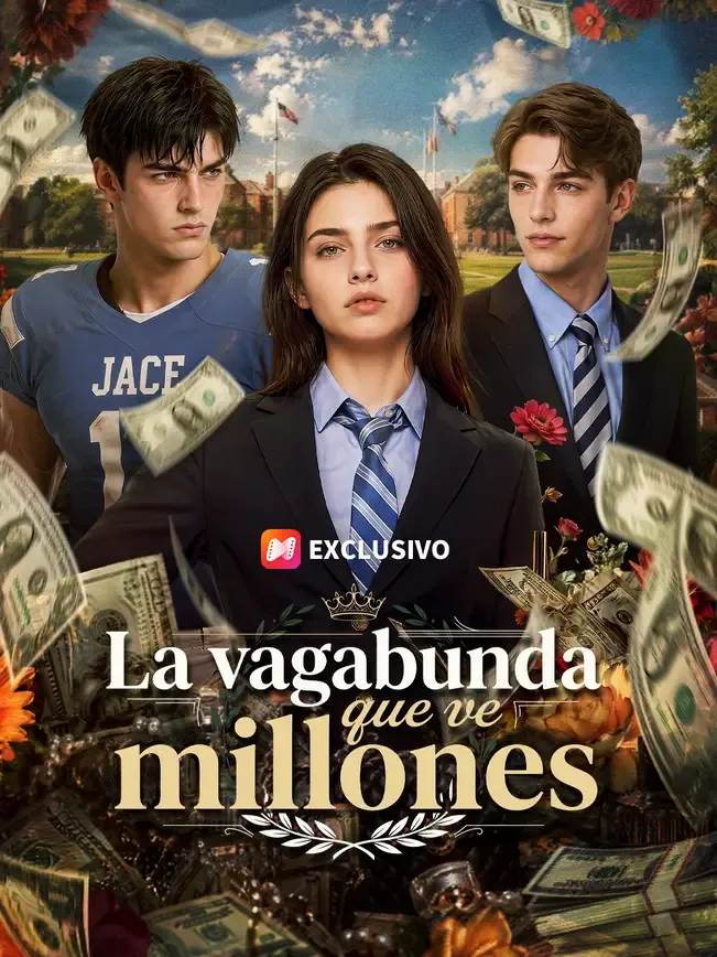 La vagabunda que ve millones — póster