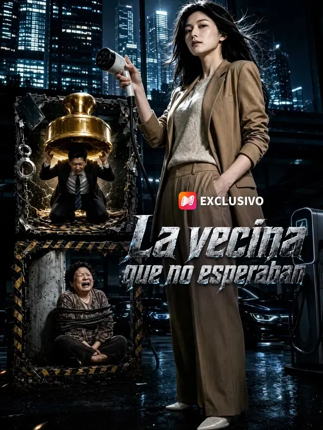 La vecina que no esperaban — póster