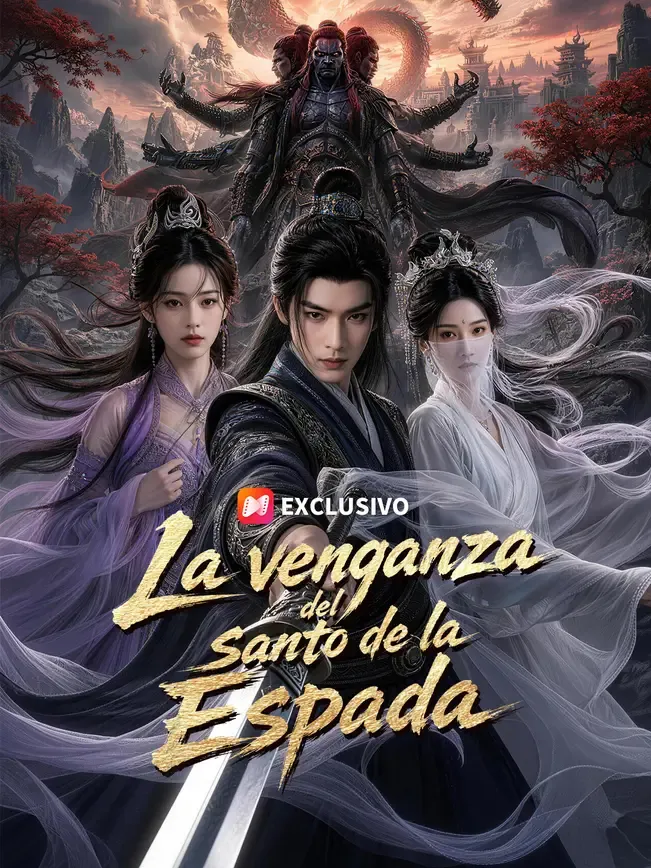 La venganza del santo de la Espada — póster