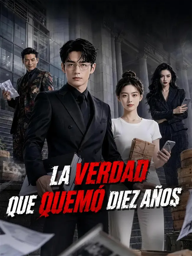 La verdad que quemó diez años — póster