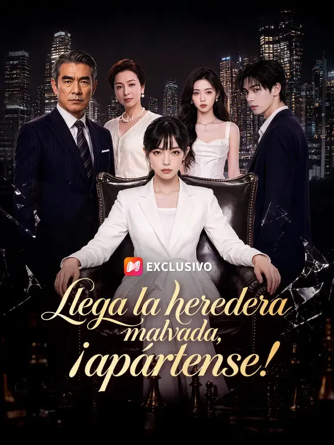Llega la heredera malvada, ¡apártense! — póster
