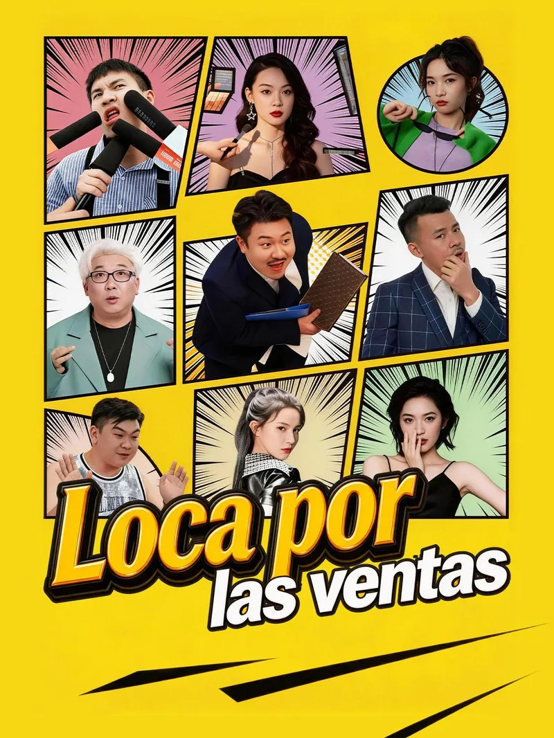 Loca por las ventas — póster