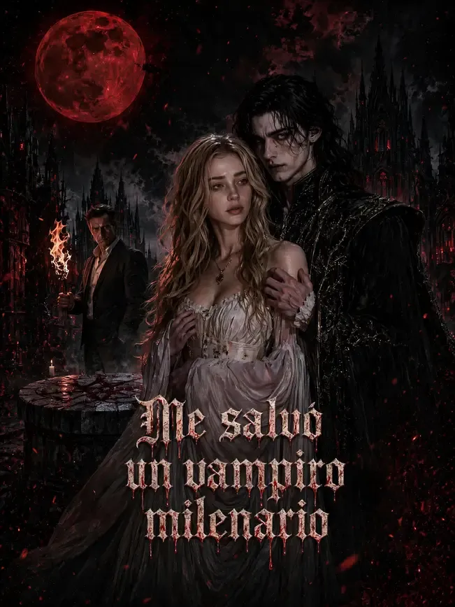 Me salvó un vampiro milenario — póster
