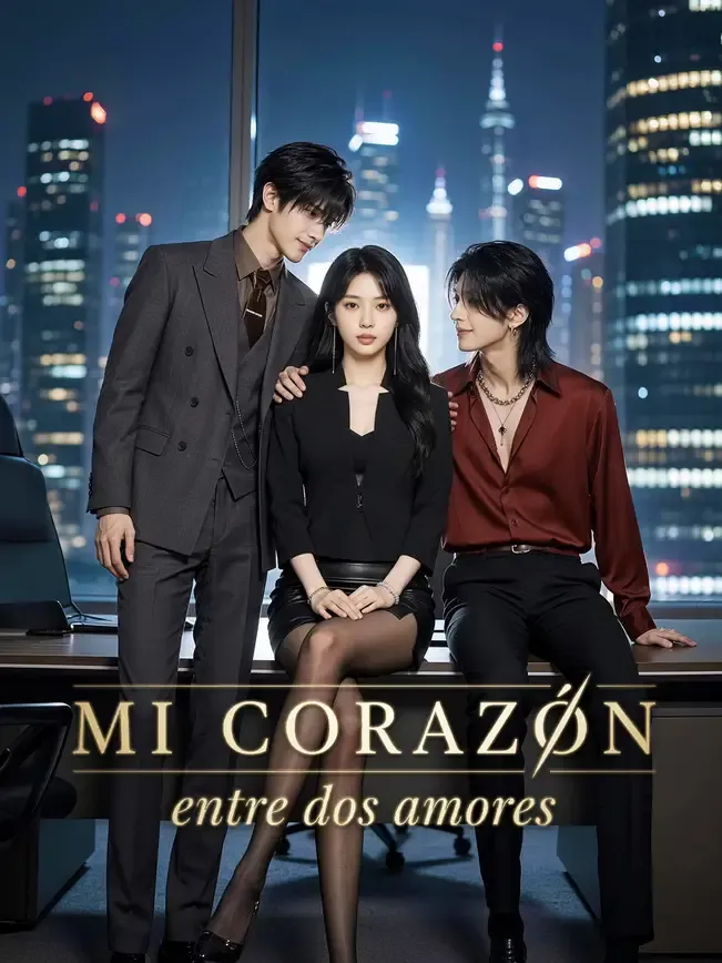 Mi corazón entre dos amores — póster