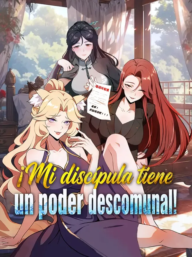 ¡Mi discípula tiene un poder descomunal! — póster