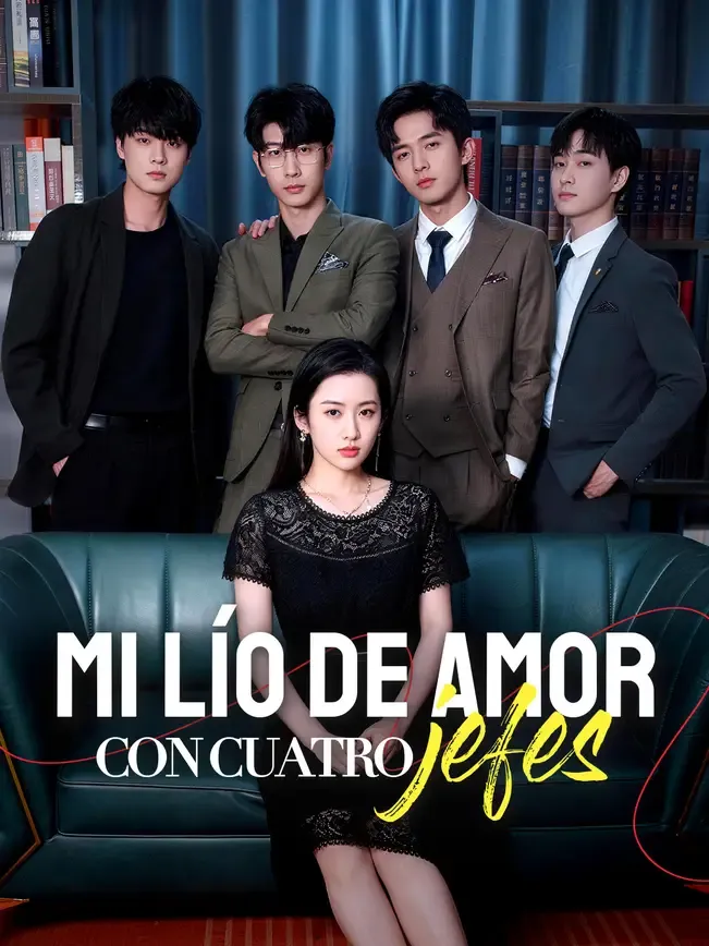 Mi lío de amor con cuatro jefes — póster