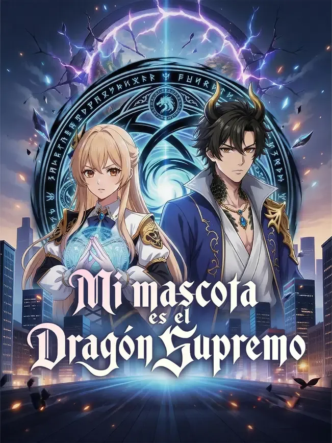 Mi mascota es el Dragón Supremo — póster