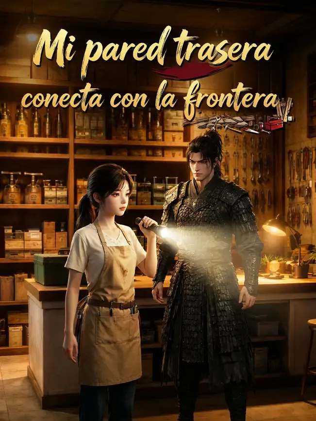 Mi pared trasera conecta con la frontera — póster