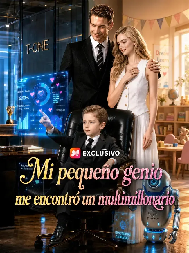 Mi pequeño genio me encontró un multimillonario — póster
