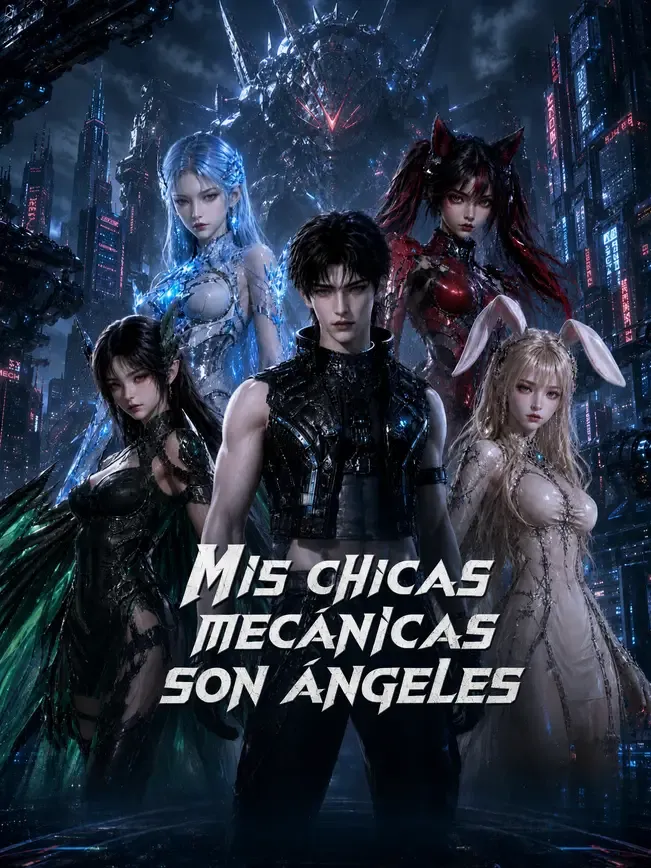 Mis chicas mecánicas son ángeles — póster