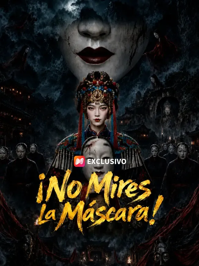 ¡No mires la máscara! — póster
