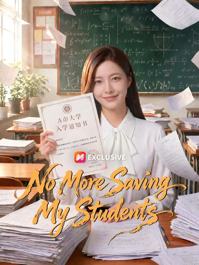 No More Saving My Students — poster