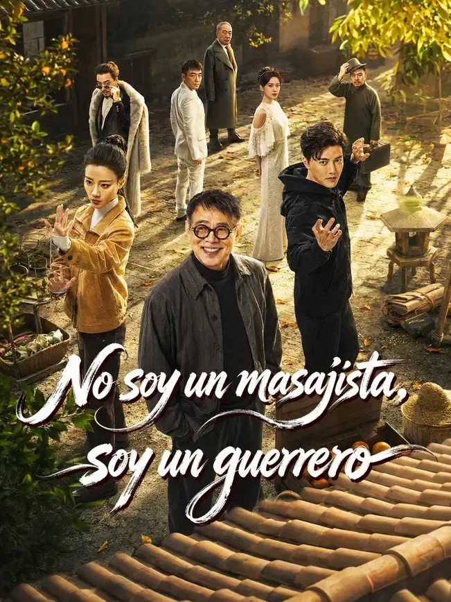 No soy un masajista, soy un guerrero — póster