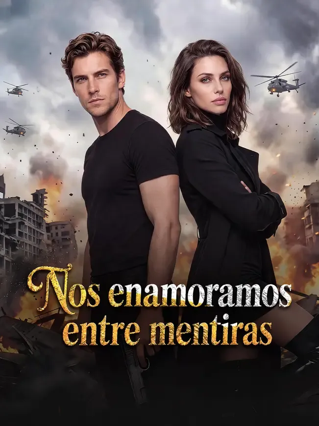 Nos enamoramos entre mentiras — póster