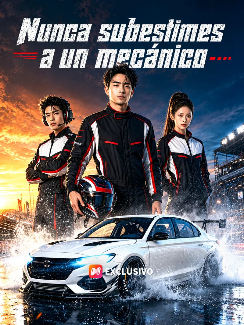Nunca subestimes a un mecánico — póster