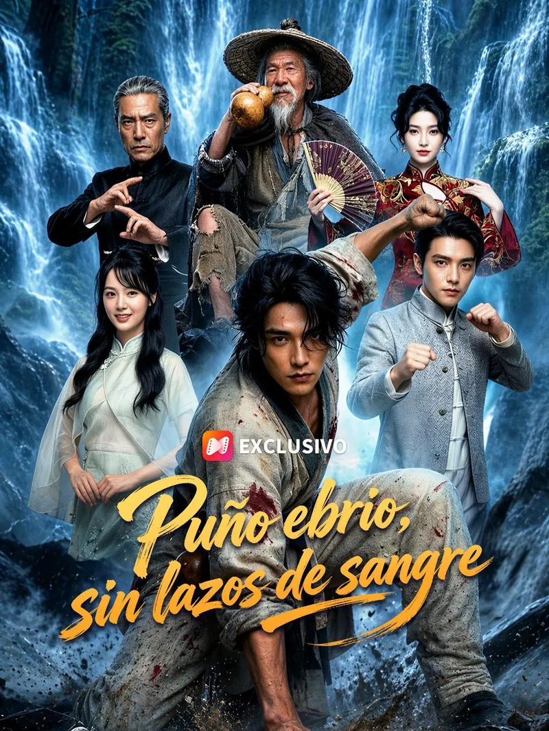 Puño ebrio, sin lazos de sangre — póster