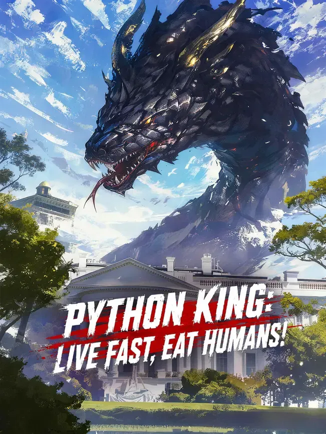 Python King: Live Fast, Eat Humans! — poster