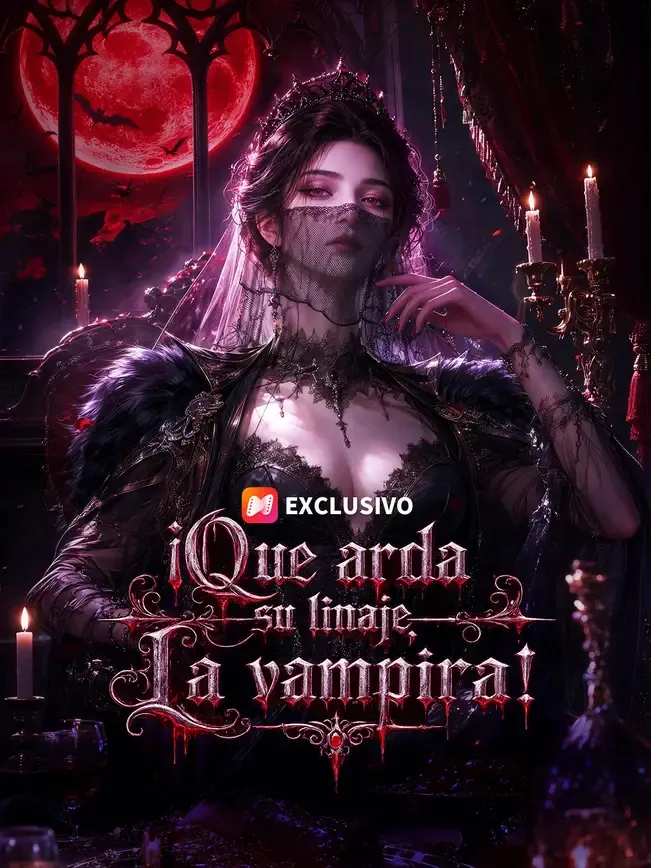 ¡Que arda su linaje, la vampira! — póster