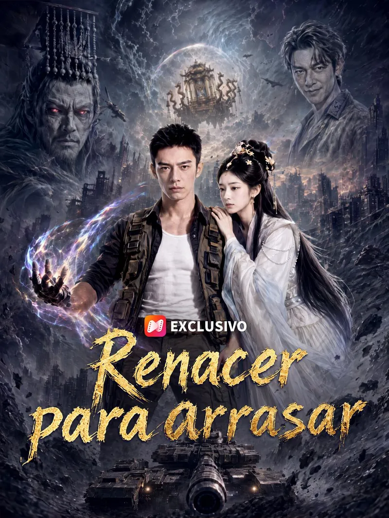 Renacer para arrasar — póster