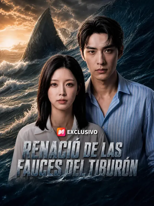 Renació de las fauces del tiburón — póster
