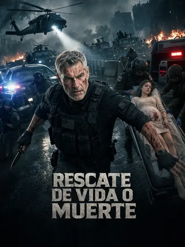 Rescate de vida o muerte — póster