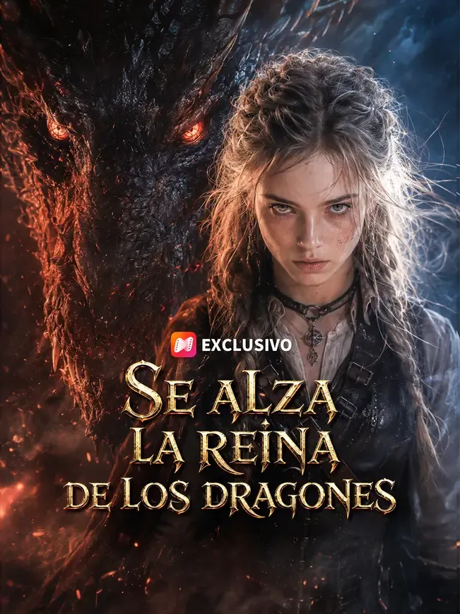 Se alza la reina de los dragones — póster
