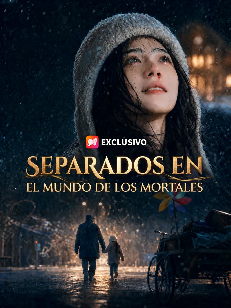 Separados en el mundo de los mortales — póster