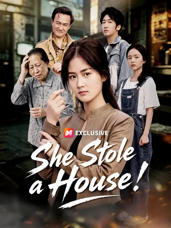 She Stole a House! — poster