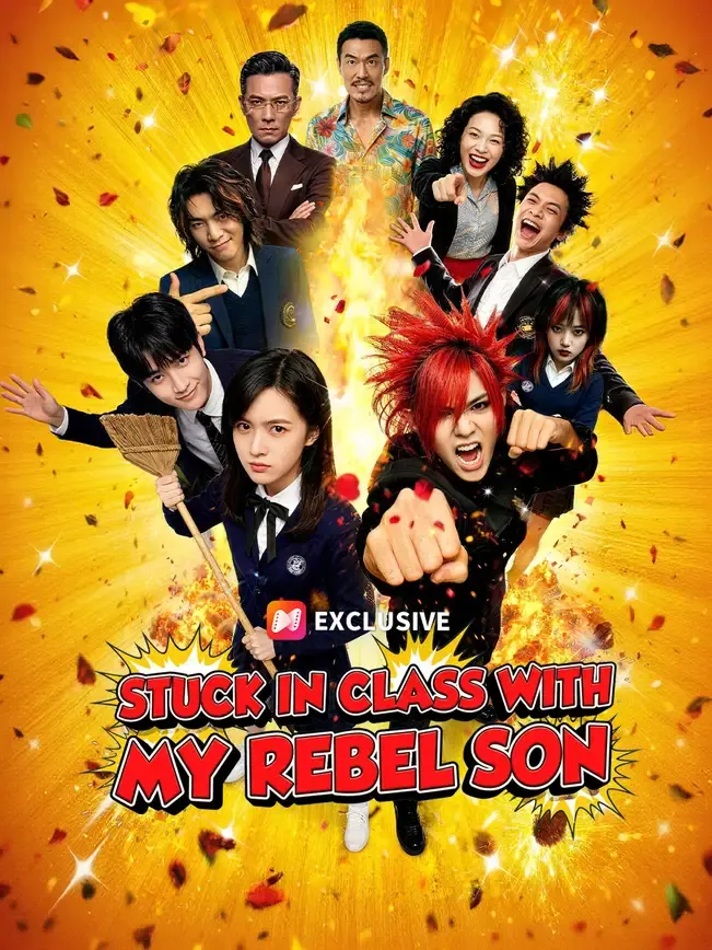 Stuck in Class with My Rebel Son — poster