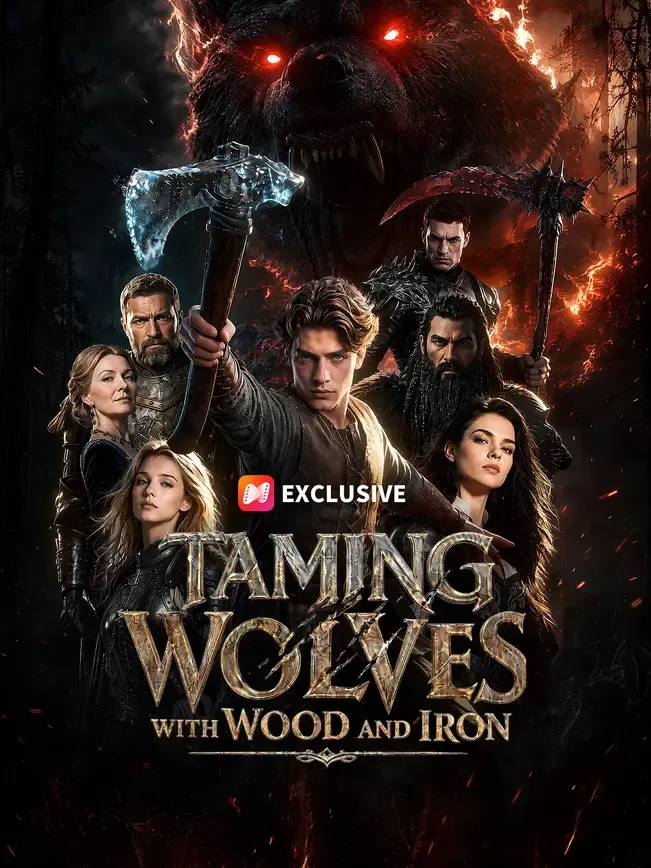 Taming Wolves With Wood And Iron — poster