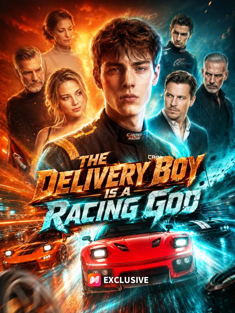The Delivery Boy Is a Racing God — poster