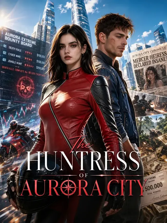 The Huntress of Aurora City — poster