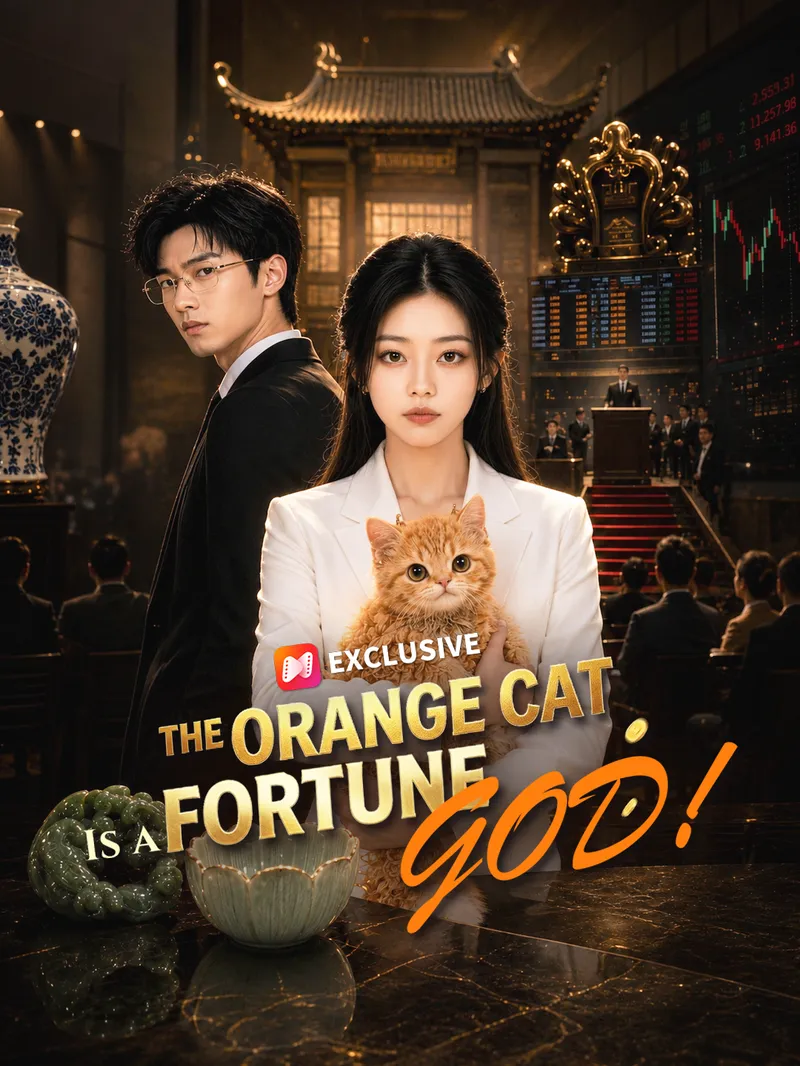 The Orange Cat Is A Fortune God! — poster