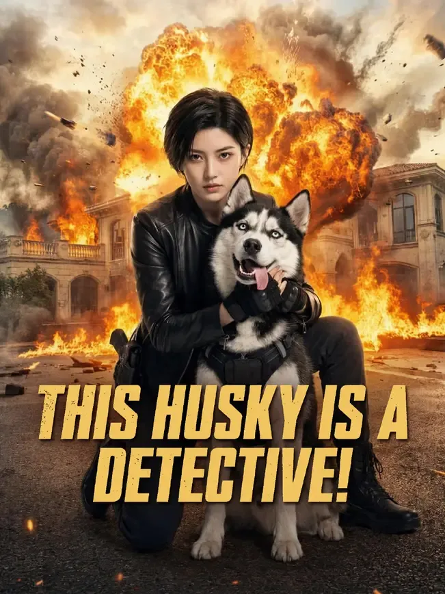This Husky Is A Detective! — poster