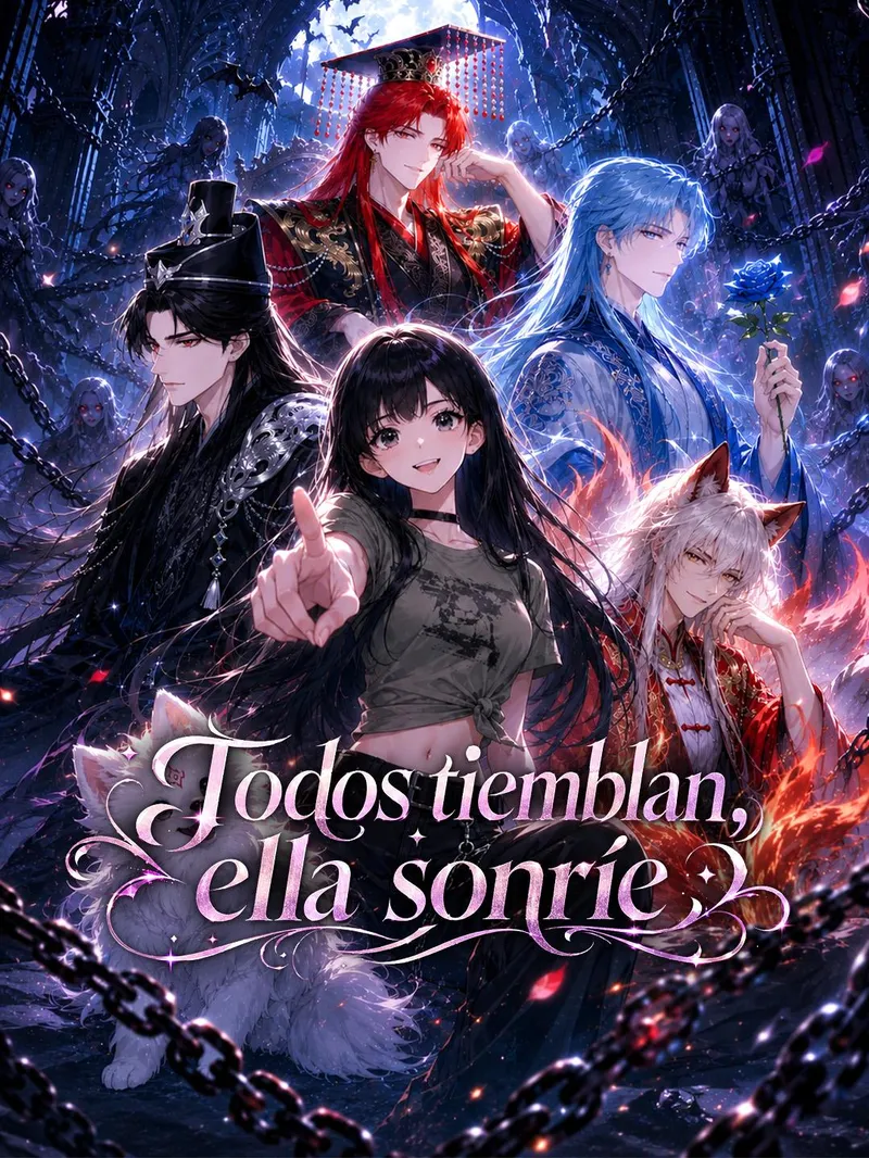 Todos tiemblan, ella sonríe — póster